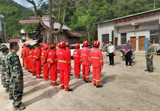 道縣組織應急滅火演練， 筑牢森林防火屏障